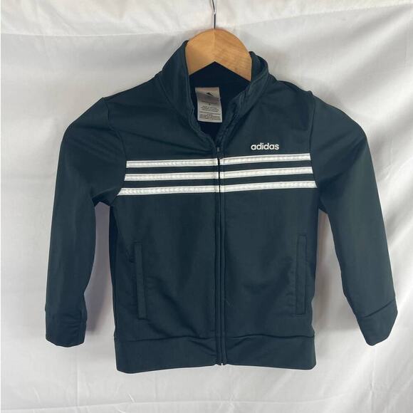 Adidas Boy's zip up athletic sweater 5 - Picture 1 of 3